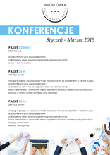 Konferencje styczeń-marzec 2015